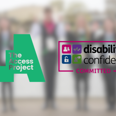 The Access Project achieves Disability Confident committed Level 1 accreditation